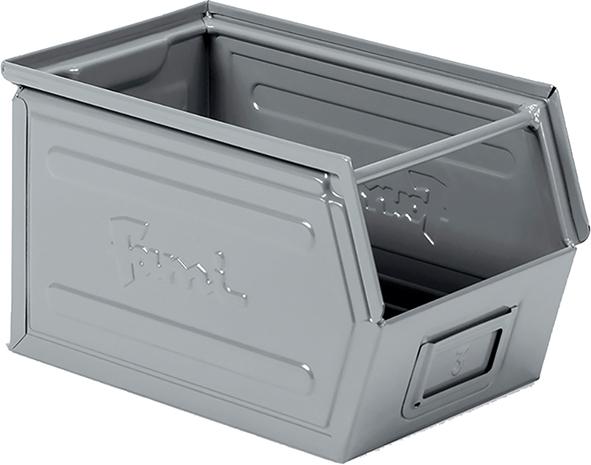 STAHLBEHÄLTER GR.3 GRAU RAL7000 MM B=200 T=350 H=200