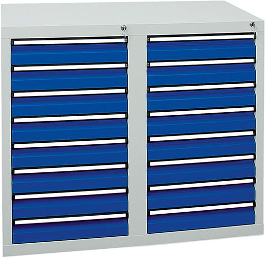 Stumpf Schubladenschrank 16SL 900x1000x500, 16x100