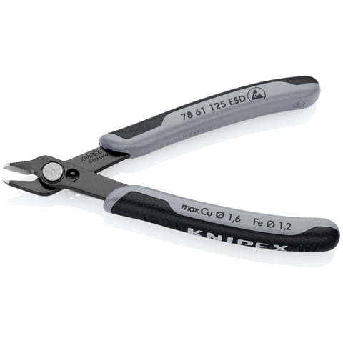 Knipex Electronic Super Knips® ESD Seitenschneider 125mm ESD-geprüft