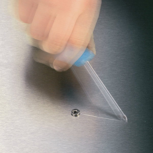 Lasertip prevents slipping out, Maschine, Schraube