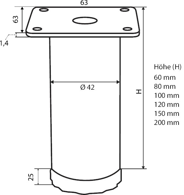 Technische Zeichnung