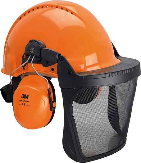 3M™ Kopf- und Gehörschutz-Kombination G3000M mit™ Visier 5C-1 + 5B Polyamid