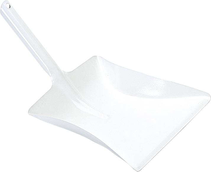 Nölle Profi Brush Kehrschaufel-Metall weiß