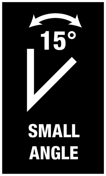 Return angle 15°, Werbung, Plakat, Logo
