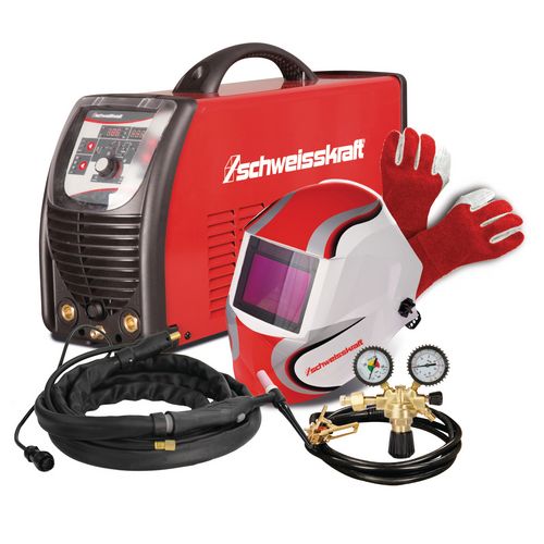 Stürmer Schweißkraft CRAFT-TIG 201 AC/DC P PULSE Set Tragbarer WIG AC/DC Inverter