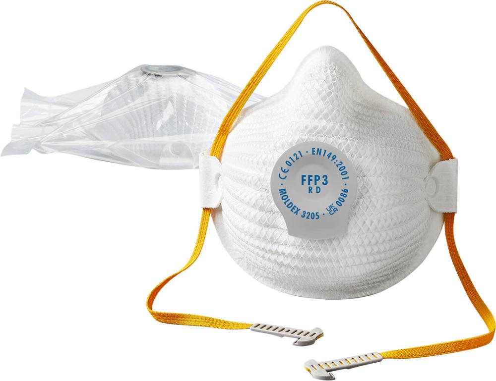 Moldex Atemschutzmaske 3205, Ventil,FFP3 NR D, Gr.M/L