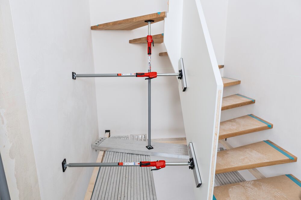 Bessey Abstützplatte STE-SP35 Aluminium mit Zellkautschuk