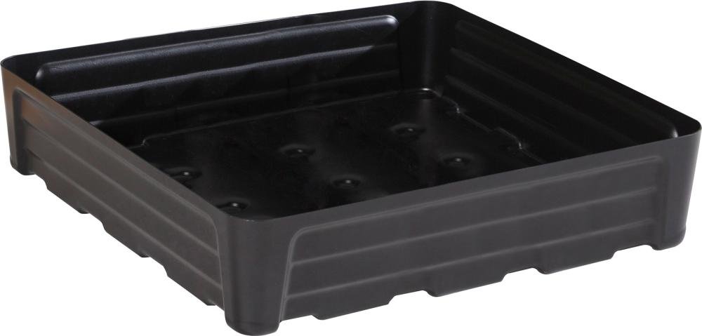asecos Auffangwanne PE 784x784x180 mm 80 Liter ohne Gitterrost