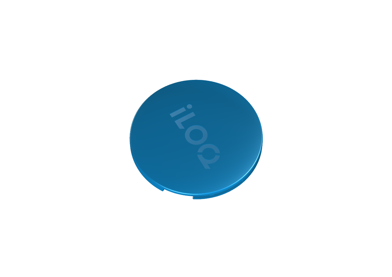 iLOQ S5 Farbkappe blau für Schlüssel K5S