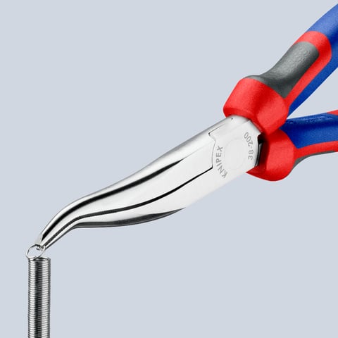Knipex Mechanikerzange 38 35 200 verchromt mit Comfort-Griffen 200 mm