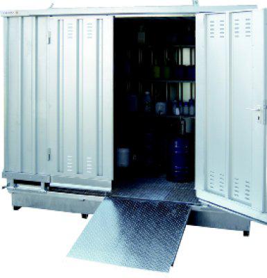 Produktbild LaCont Sicherheitslagerhaus mit natürlicher Belüftung, verzinkt