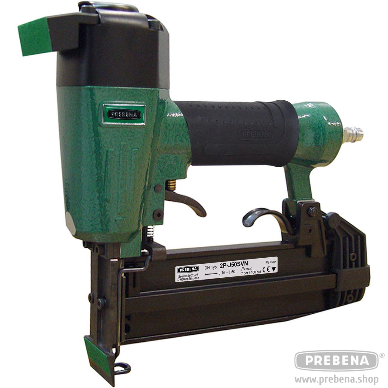 Prebena Glasleistennagler 2P-J50SVN-T Druckluft für Brads 16-50mm