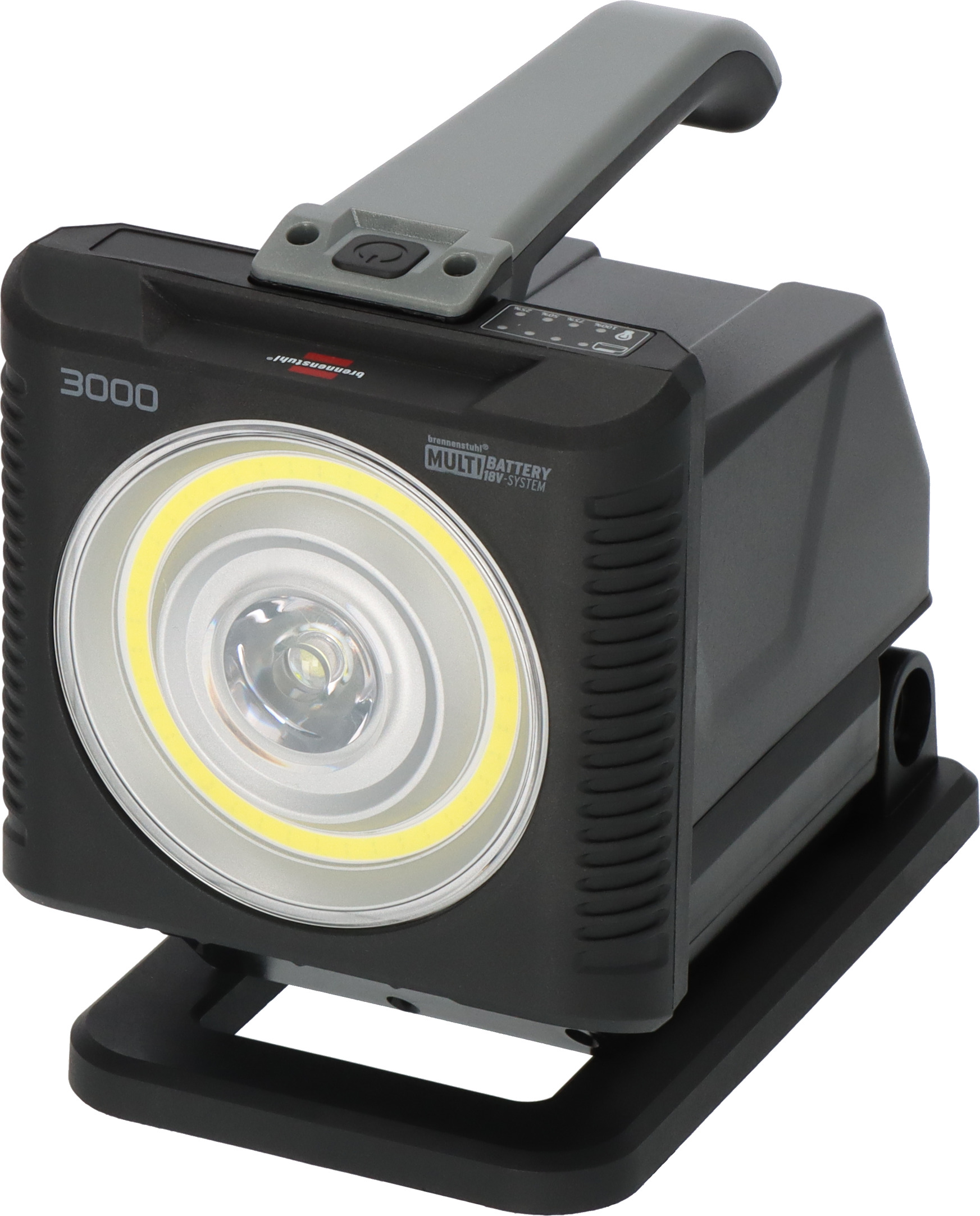 Brennenstuhl Multi Battery LED Akku Handleuchte HL 3000, 1140 + 2160lm, IP54