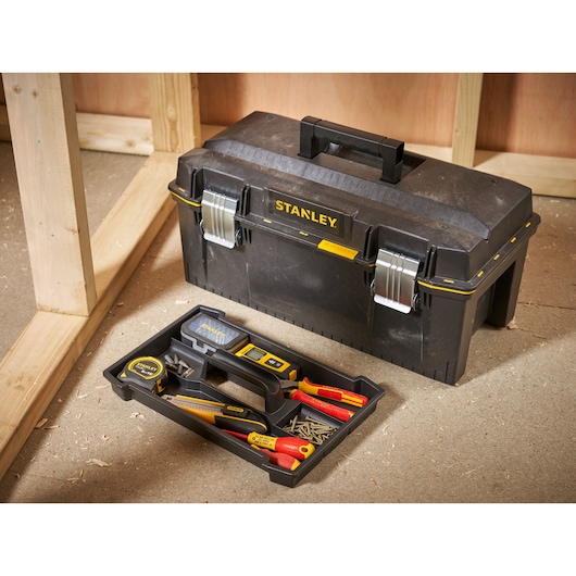Stanley FatMax Werkzeugbox Strukturschaum 1-94-749 spritzwassergeschützt 23 Zoll