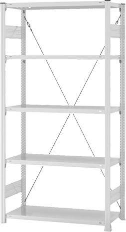 Produktbild ESD-Steckregal (Grundregal) ORION PLUS