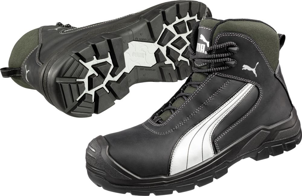 Puma Sicherheitsschnürstiefel Cascades Mid 630210, S3 CI HI HRO SRC