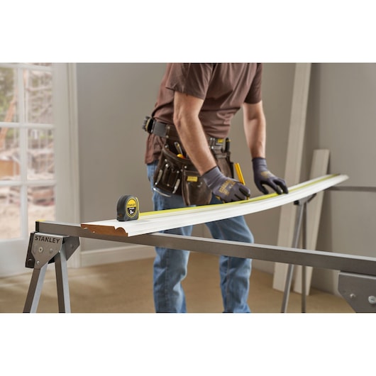 Stanley Bandmaß Tylon™ 3m 12,7mm Genauigkeitsklasse II mit Gürtelclip