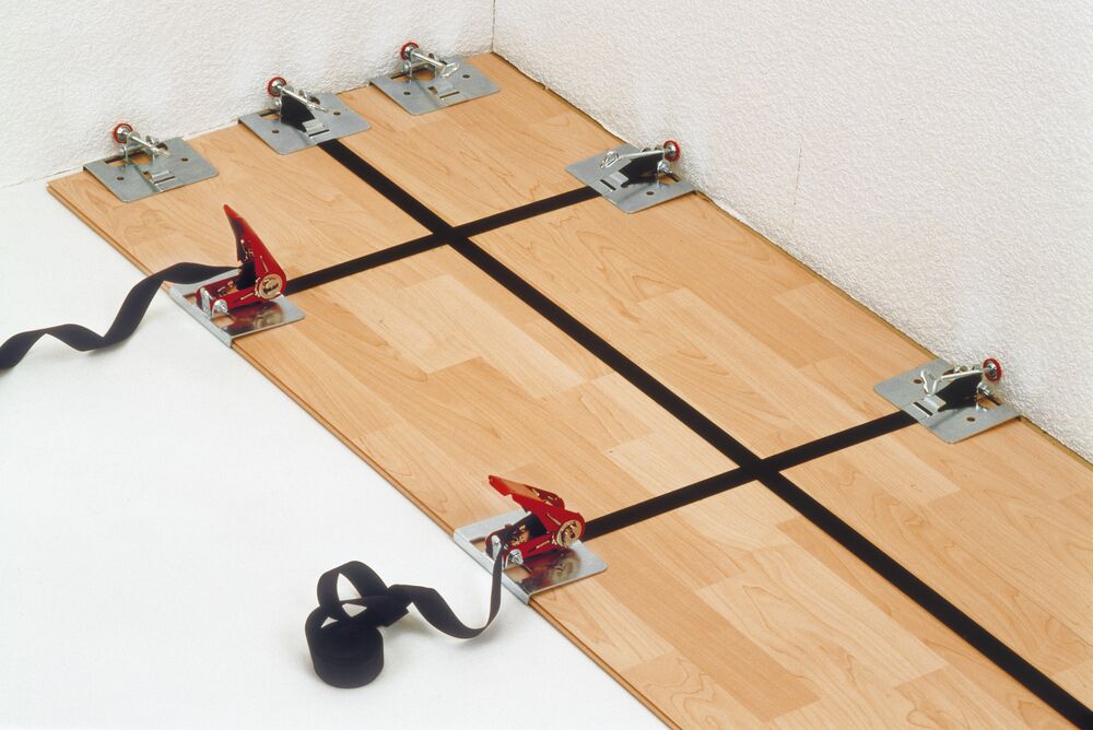 Bessey Spann- und Verlegehilfe SVH400 mit Abstandhalter und Polyesterband