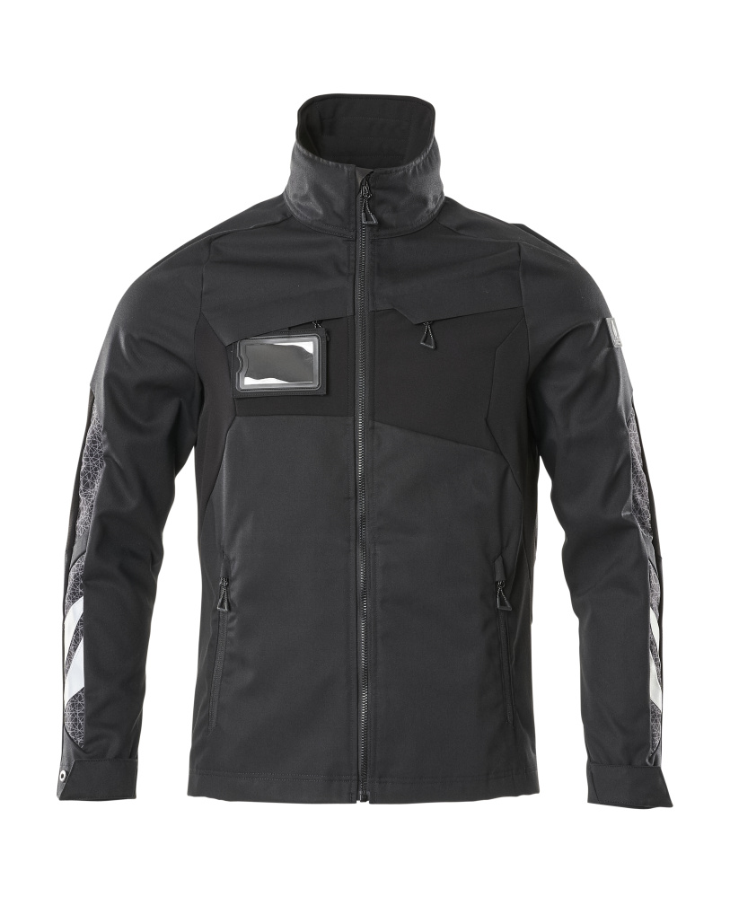 Jacke, Stretch-Einsätze