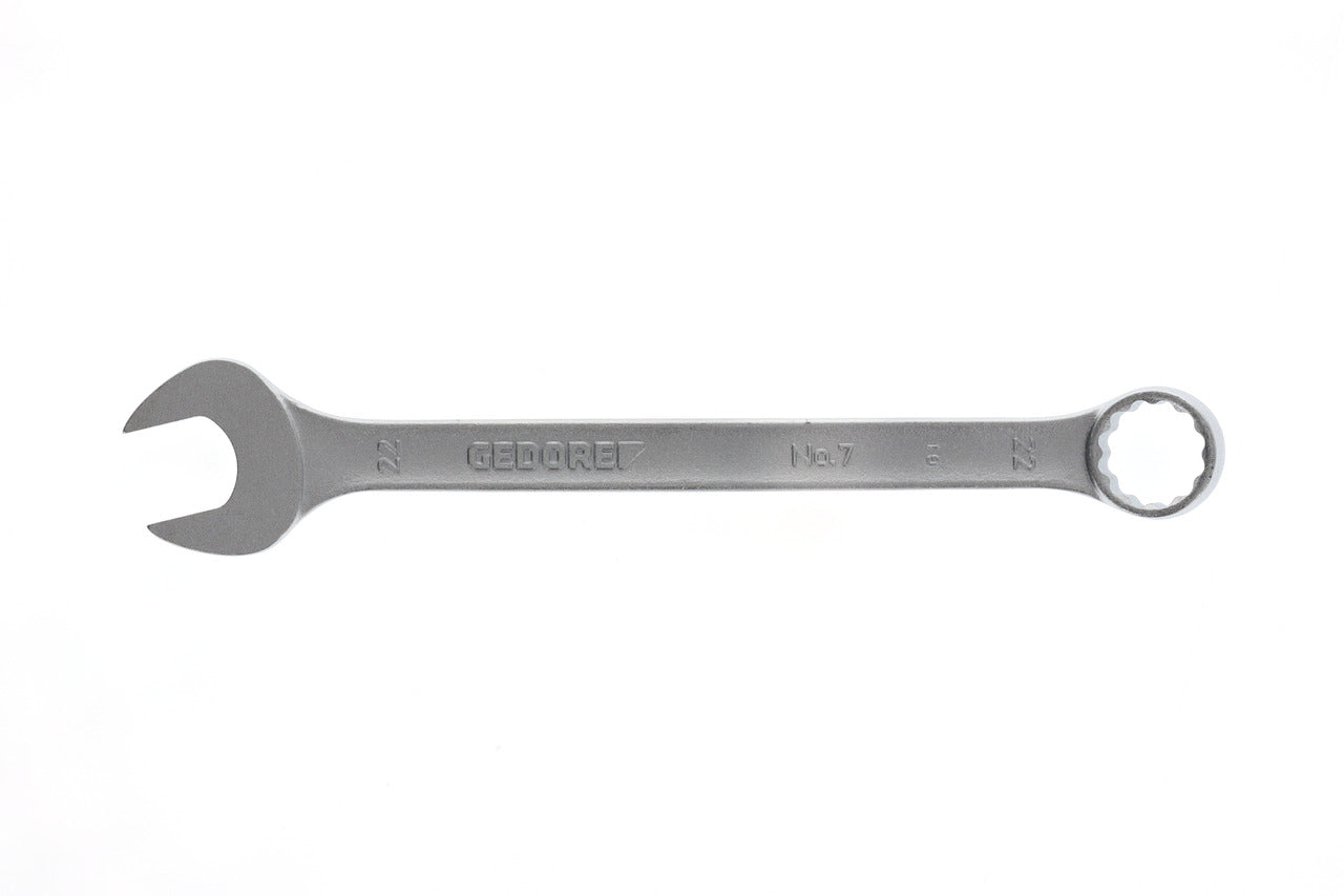 Gedore Ring-Maulschlüssel DIN3113A 22 mm UnitDrive matt verchromt