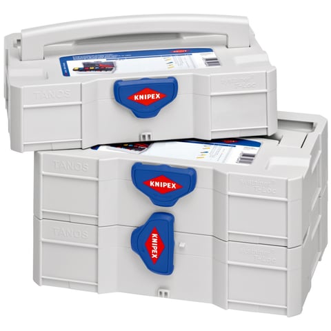 Knipex Crimp-Sortiment 97 90 22 für Kabelverbinder 14-teilig im TANOS Systainer