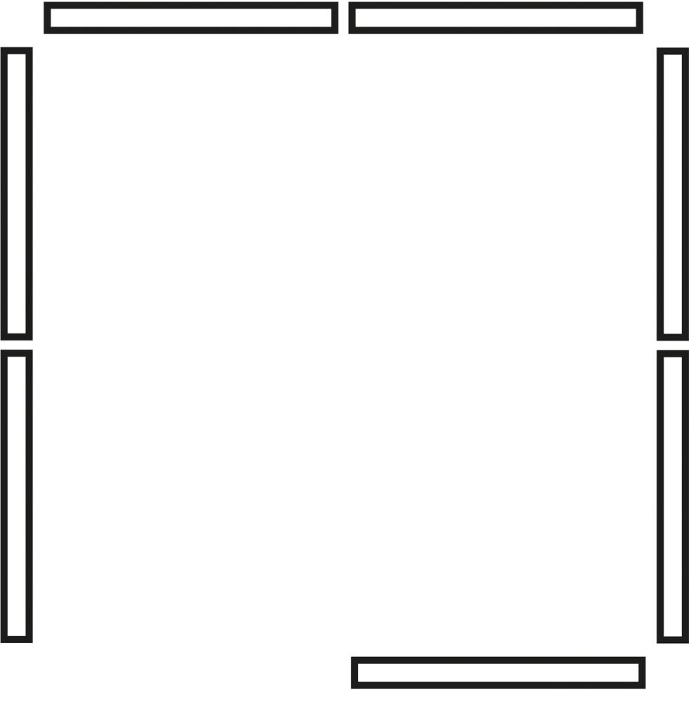 WSM Raucherunterstand Köln K2 b/c, Ral 7016/9002 B2165xT2165xH2510 mm
