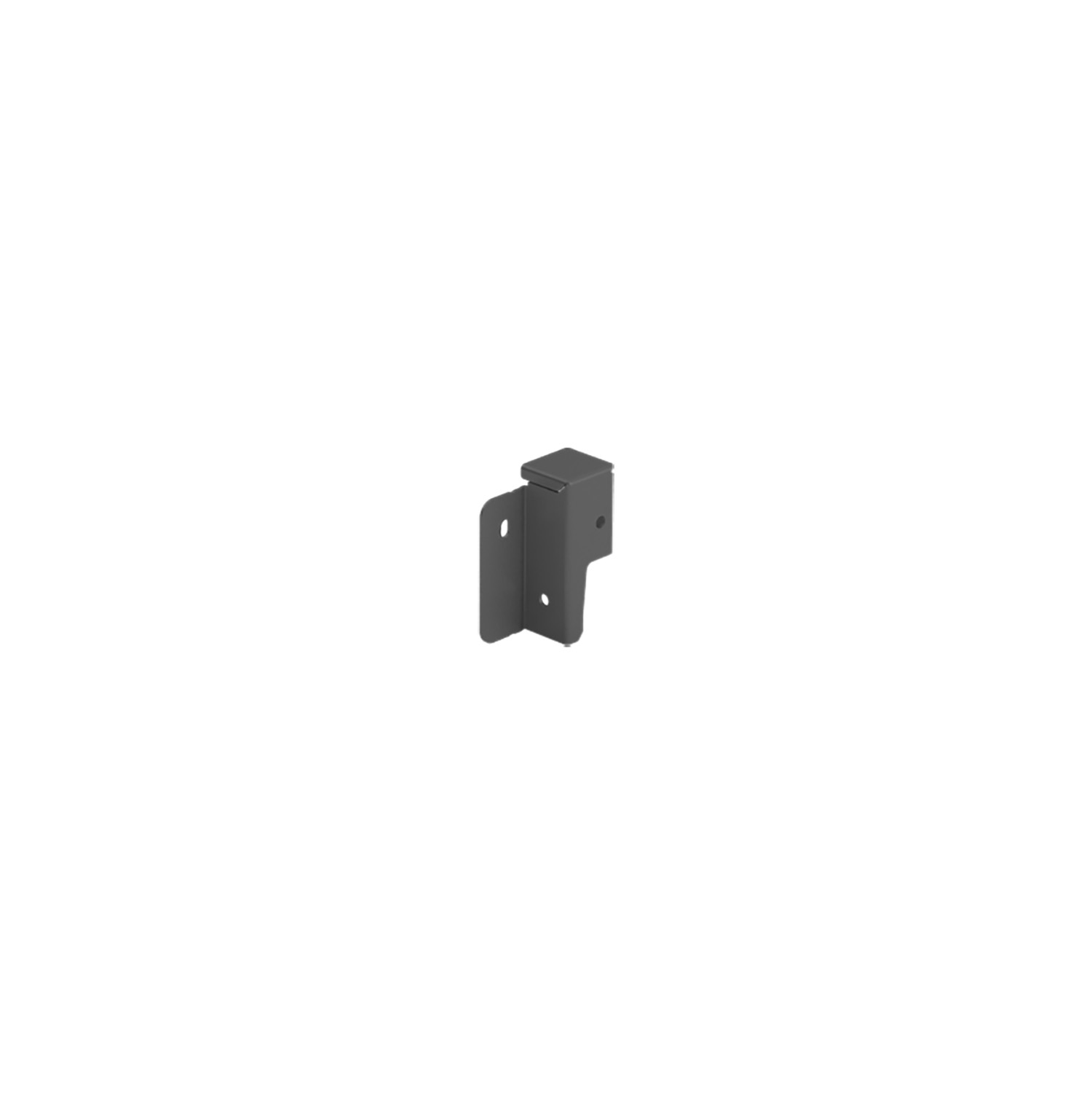HETTICH Rückwandverbinder ArciTech 78 mm, anthrazit, rechts
