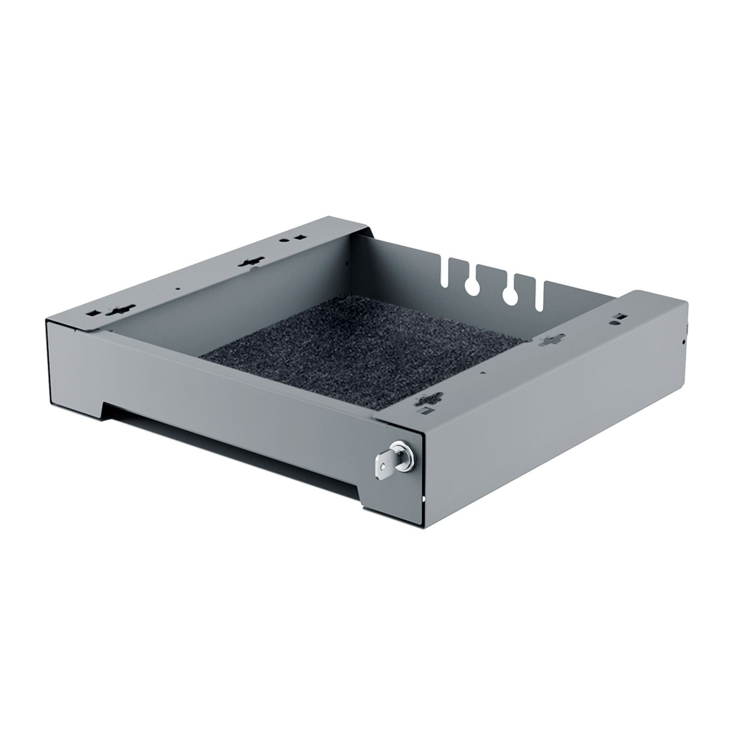 HETTICH SmarTray Stahl 75 mm mit Kassette (Einzelverpackung), anthrazit