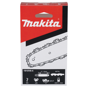Makita Sägekette 80TXL 1910V6-4 10 cm 0,325"LP 1,1 mm Mikro-Halbmeißel