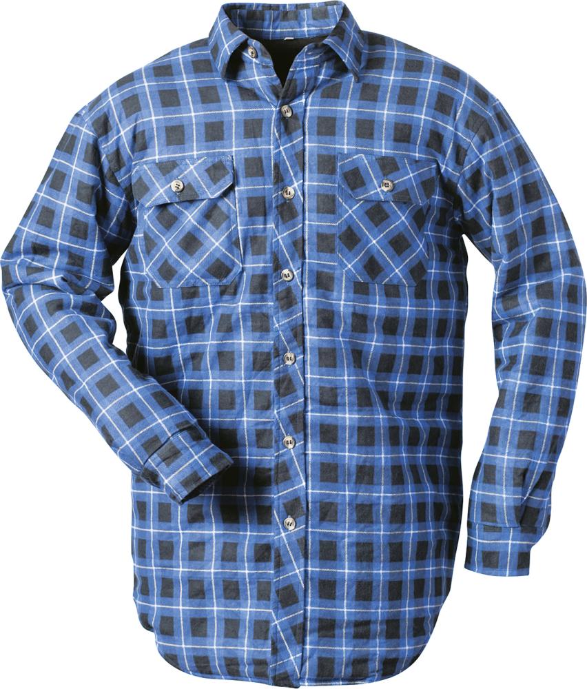 Craftland Thermohemd, blau-kariert