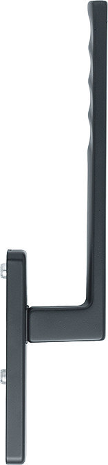 HOPPE® Handhebelgarnitur Toulon HS-0737/419N-AS, ohne Schrauben, Aluminium