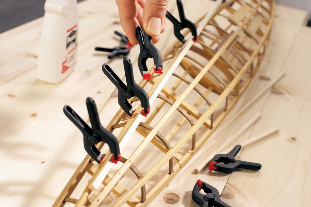 Bessey Federzwinge Clippix XC XC7 75mm Spannweite 70mm Ausladung PA6 Kunststoff