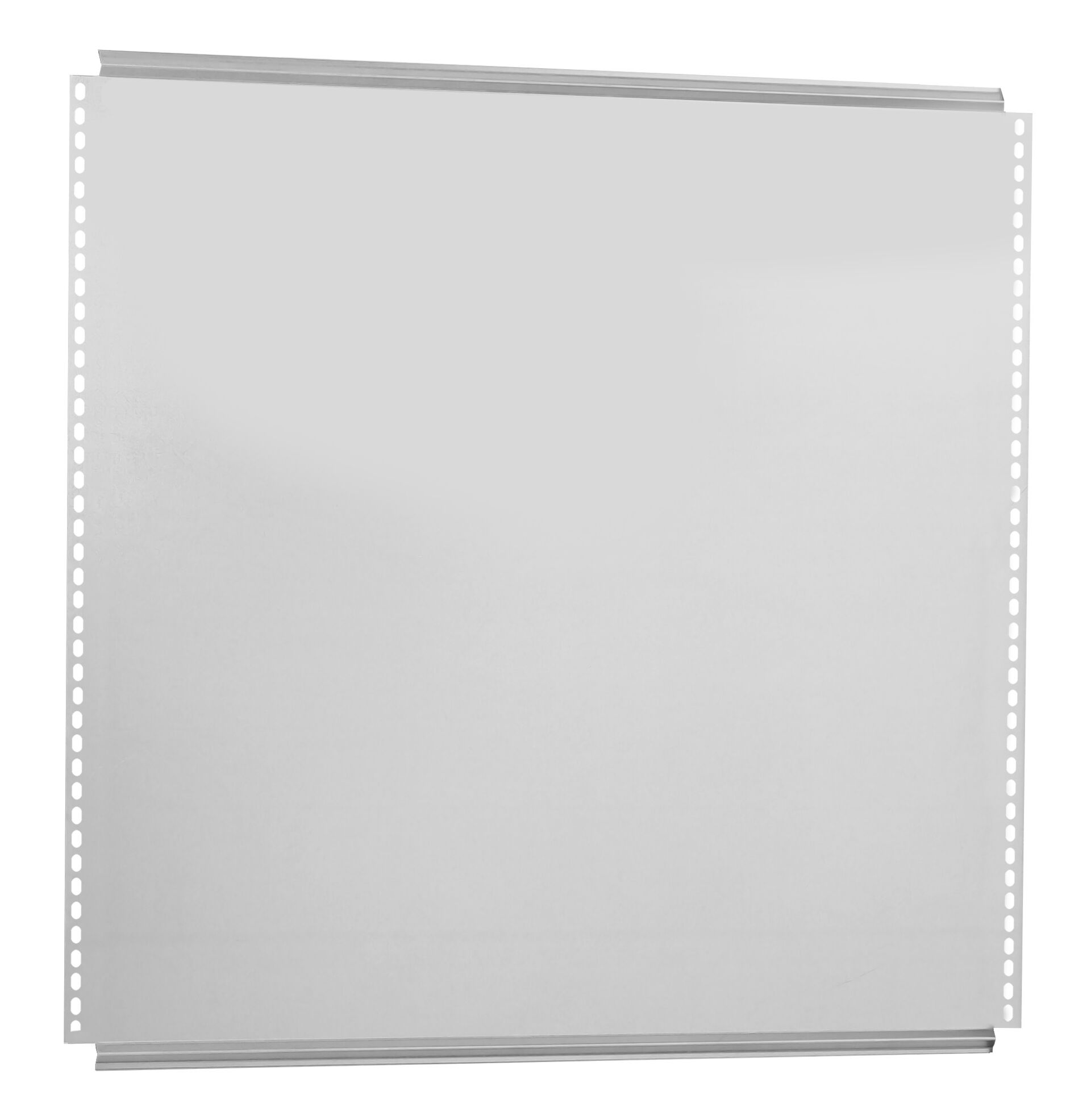 Schulte Vollblech-Rückwand 1000 x 1000 mm RAL 7035 lichtgrau MULTIplus