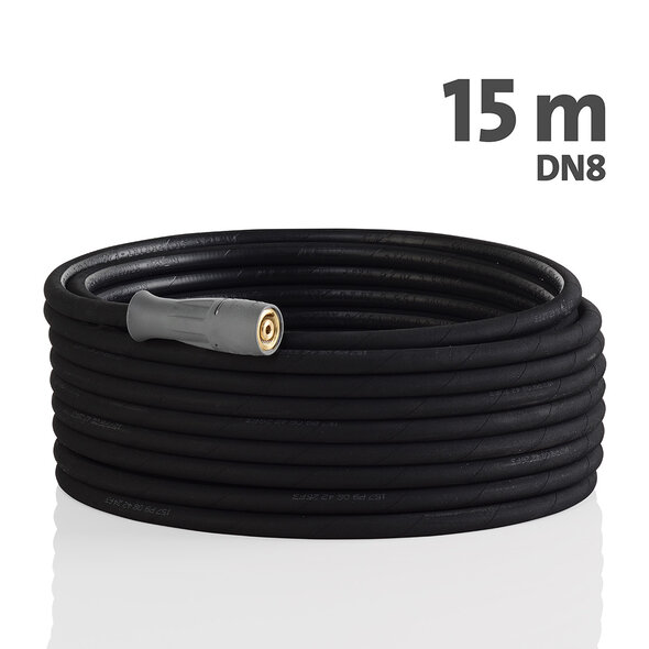 Kränzle HD-Schlauch NW8 15m Stahlgewebe 230bar M22 IG