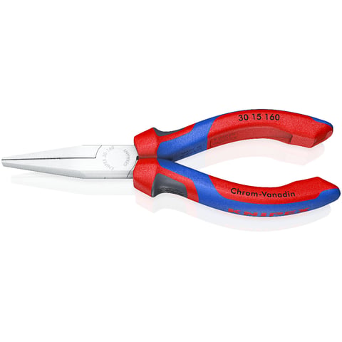 Knipex Langbeckzange mit Comfort-Griffen verchromt 160 mm Nr. 30 15 160