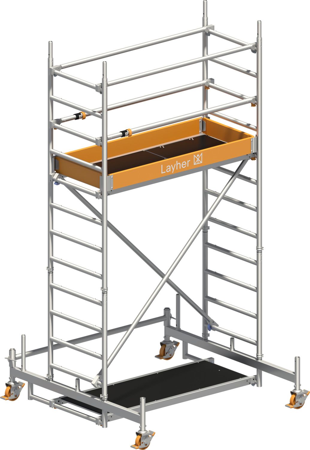 Layher Uni Leicht P2 mit Uni-Telegeländer Product picture