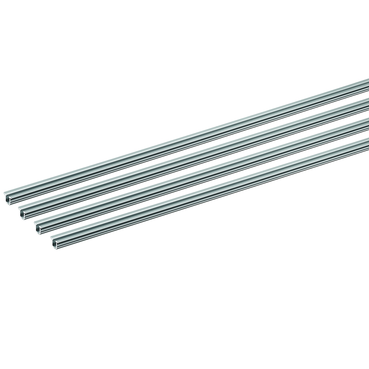 HETTICH SlideLine M Profilset: 1-bahniges Laufprofil zum Einpressen, 2500 mm