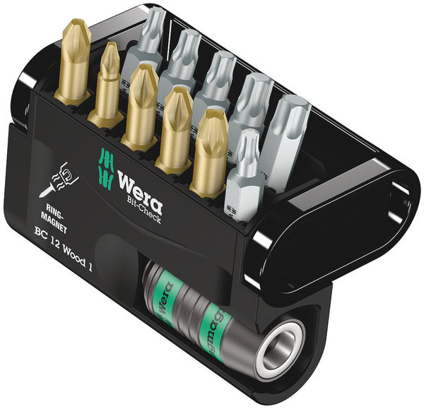 Bit-Check 12 Wood 1 SB, 12 pieces, Munition, Waffe