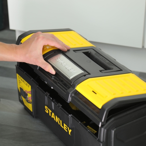 Stanley Werkzeugkiste Basic 19 Zoll 1-79-217 Schnellverschluss Organizer