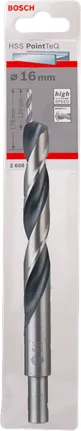 Bosch HSS Twist Drill Bit PointTeQ 16mm reduced shank.
