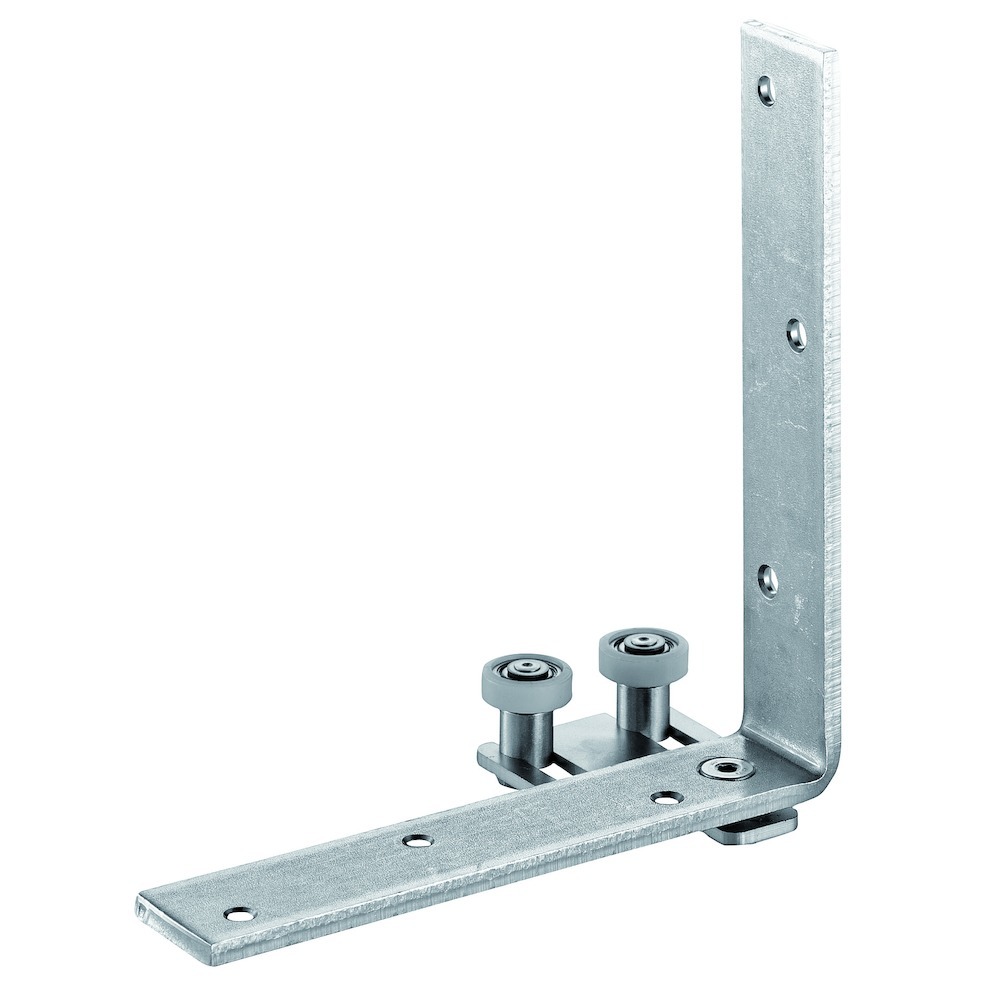 Produktbild Faltschiebeladen-Führungsrolle, 150-50, links, Edelstahl