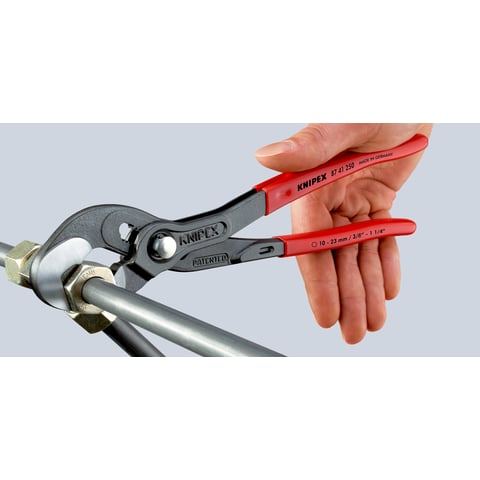 Knipex Schraubzange 87 41 250 250mm Chrom-Vanadin-Stahl selbstklemmend