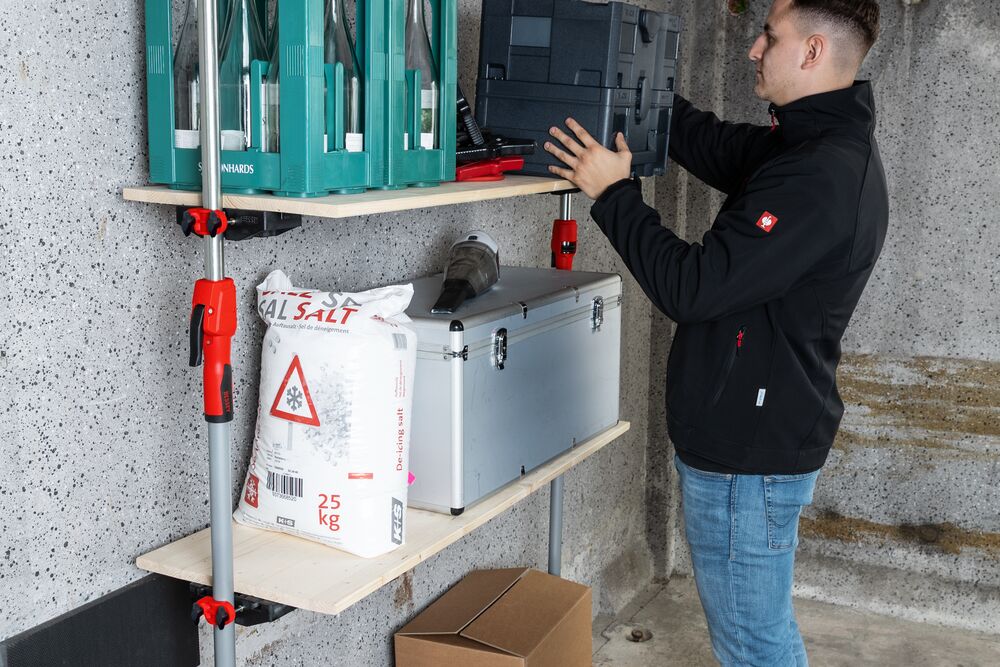 Bessey Große Multifunktionshalterung STE-MH-SET für Deckenstützen STE/ST