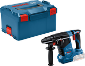 Bosch GBH 18V-24 C kırıcı delici, L-Boxx kasalı., Werkzeugkoffer, Akkubohrschrauber, Akku-Bohrhammer, Blau-schwarz, Akkuwerkzeug