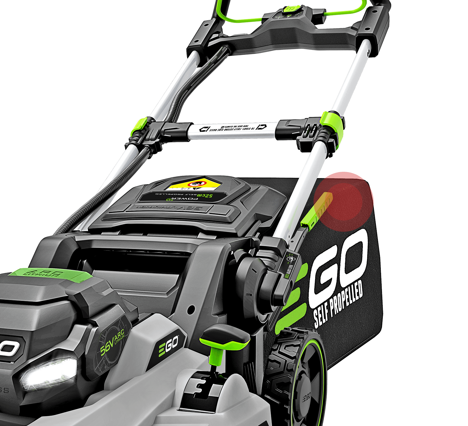 EGO LM1700E Akku-Rasenmäher 42cm mit Radantrieb ohne Akku & Ladegerät
