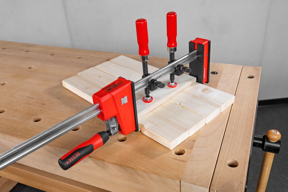 Bessey Kantenzwinge KT5-1CP 1 Spindel für Schraubzwingen bis 13 mm Schienendicke