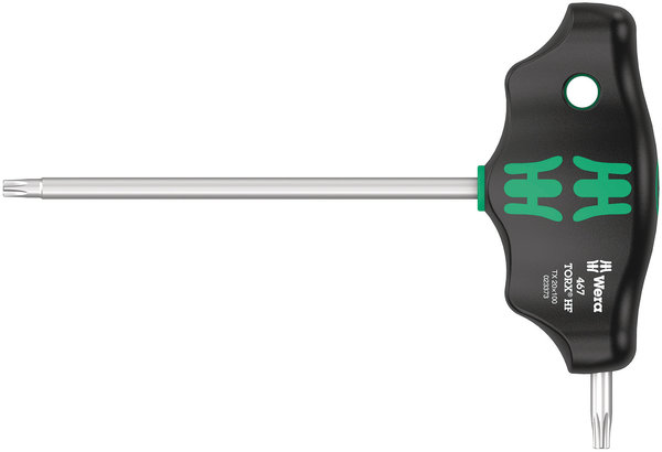 467 TORX® HF T-handle screwdriver with holding function, TX 20 x 100 mm