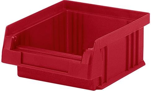 LA-KA-PE Sichtlagerkasten PLK 5 B102xT89xH50 mm rot LA-KA-PE