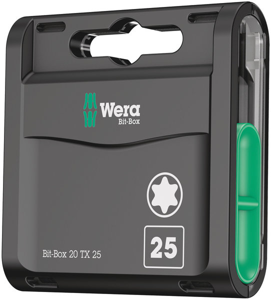 Bit-Box 20 TX, TX 25 x 25 mm, 20 pieces, Postfach