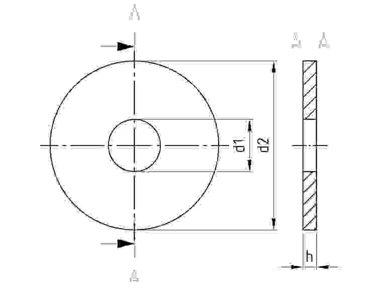 Maßzeichnung, CAD-Diagramm, Diagramm